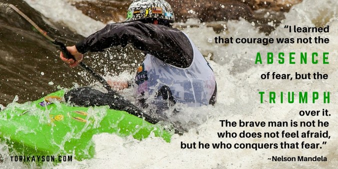 “I learned that courage was not the absence