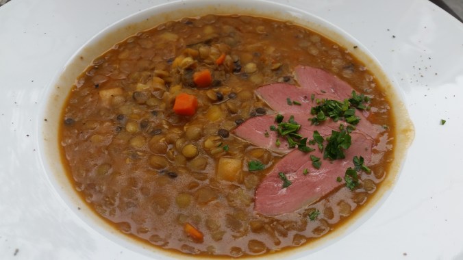 lentil bean soup