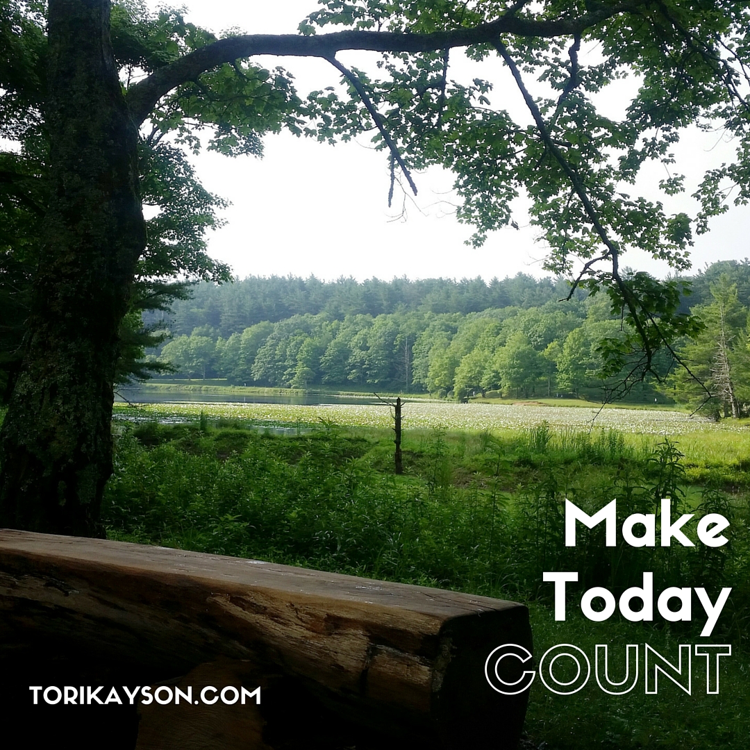 Make Today Count Tori Kayson