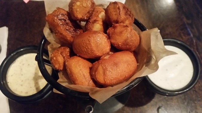 Pretzel Bites Excited about Eating by Ernie Hiers