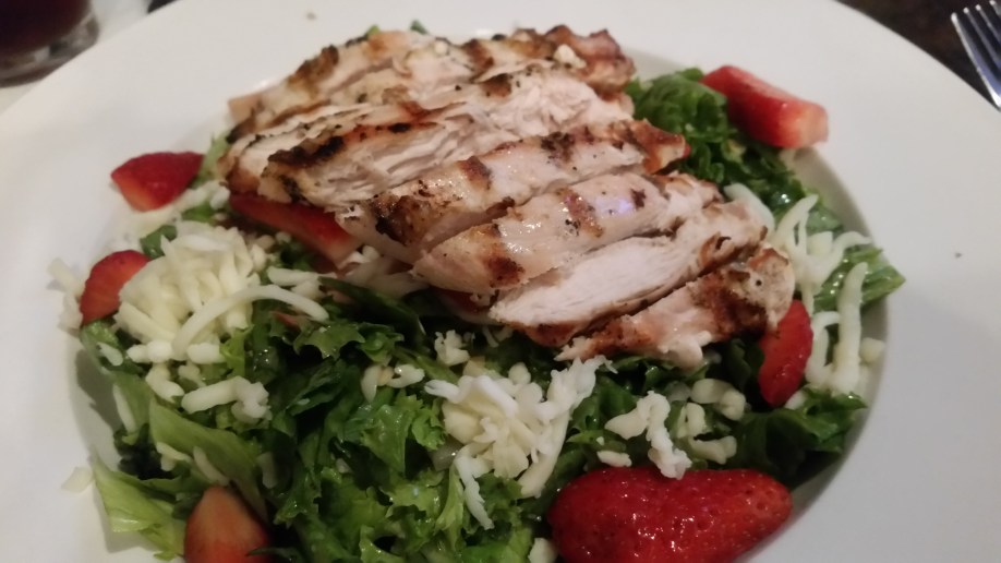 Berry Almond Chicken Salad Excited about Eating by Ernie Hiers
