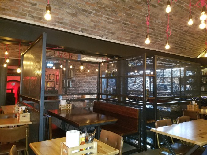 Modern, industrial vibe