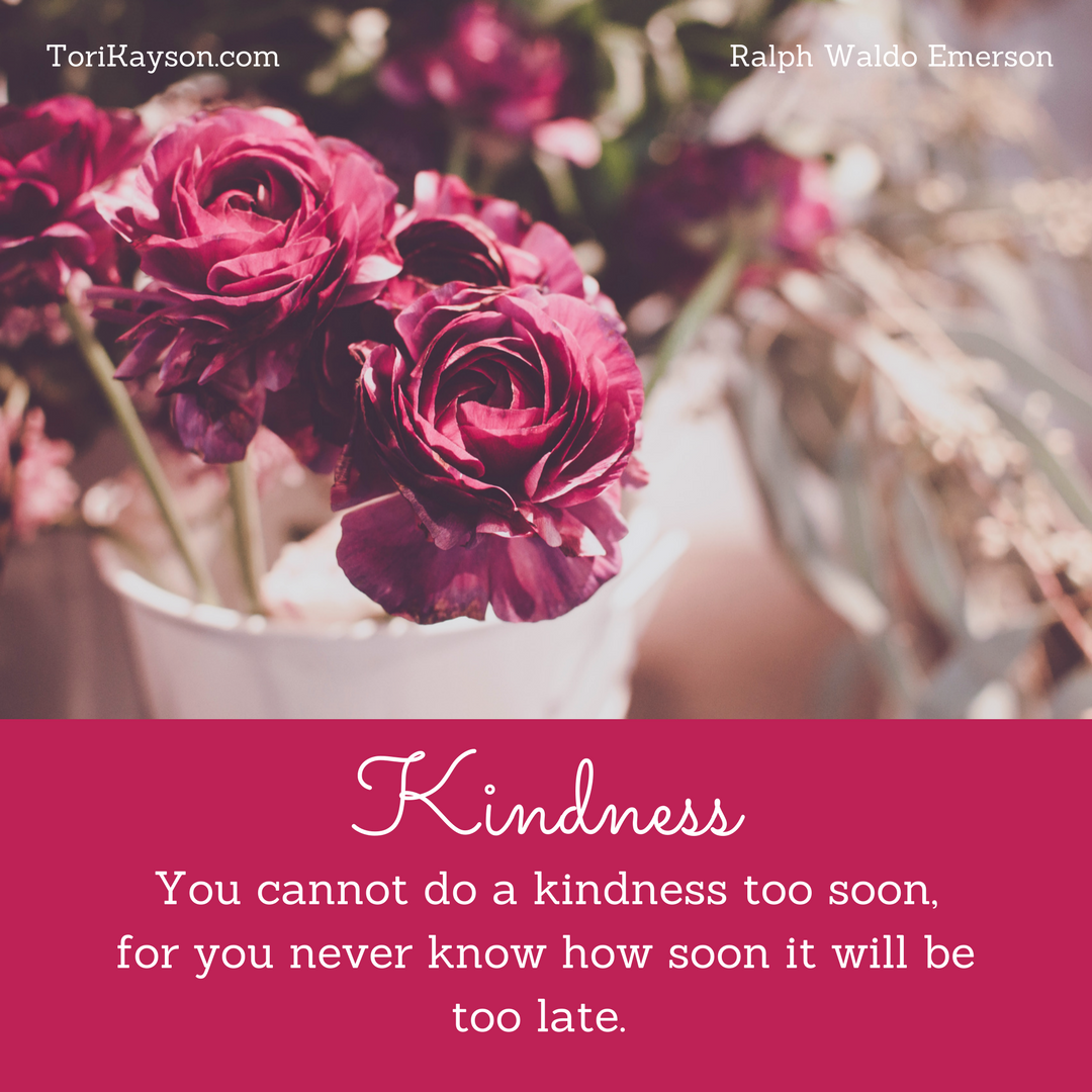 Kindness Fiction Faith & Foodies Dora Hiers