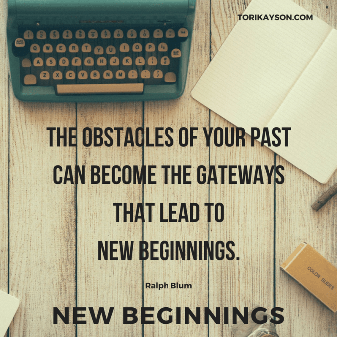 New Beginnings, New Year, Tori Kayson