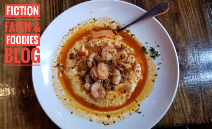 excited about eating, fiction faith & foodies, ernie & dora hiers, harp & crown