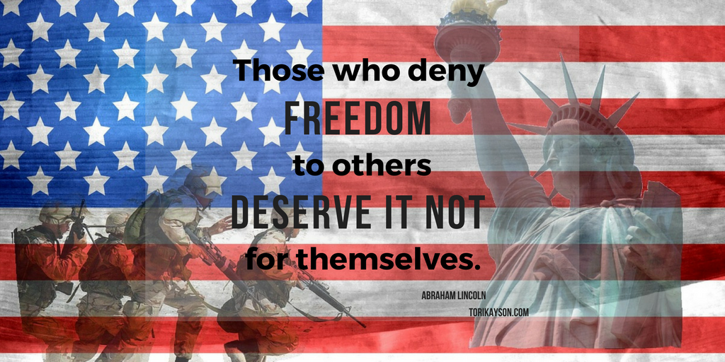 liberty, freedom, Tori Kayson, inspirational quote