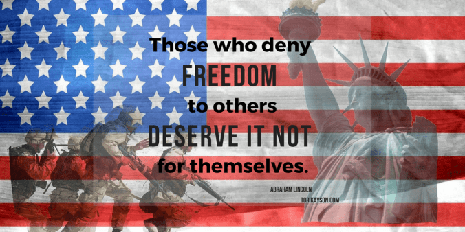 liberty, freedom, Tori Kayson, inspirational quote