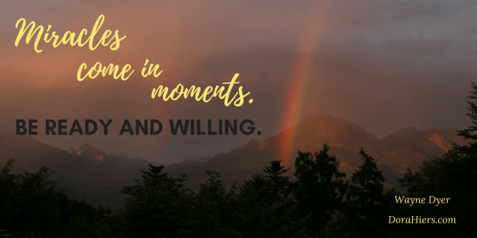 miracle, Dora Hiers, inspirational quotes, Fiction Faith & Foodies