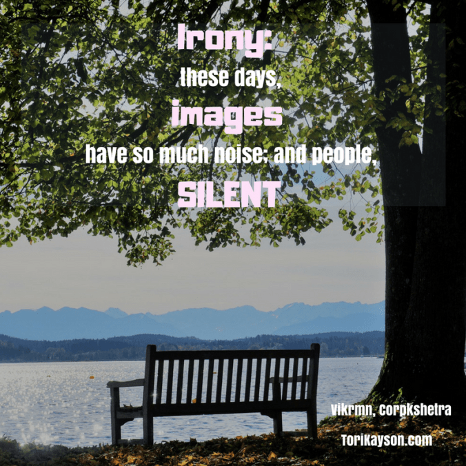 Noise, Fiction Faith & Foodies, Tori Kayson, Dora Hiers, inspirational quotes